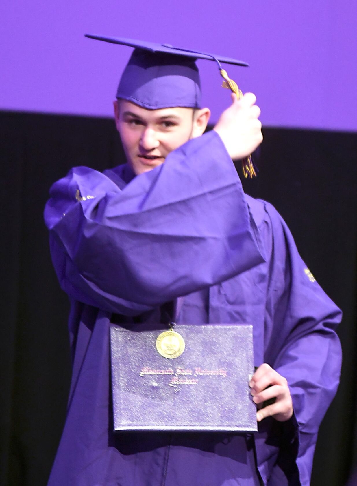 MSU grad walk 3